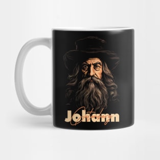 J Gutenberg Mug